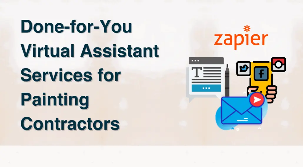 Done for you virtual assistant services for painting contractors